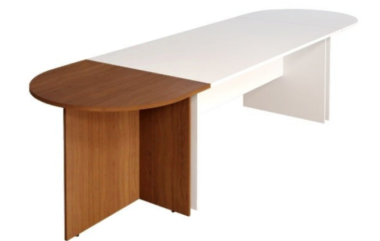 Приставка ПМ19 Монолит к столу переговорному 904х702х756 — Аэлита