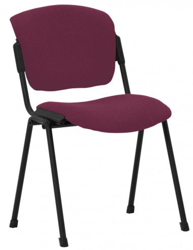 Офисный стул Эра Черный, обивка ткань С &mdash; Аэлита