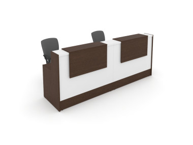 Стойка ресепшн STYLE (Стайл) 3244х740х1156  &mdash; Аэлита