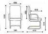 Конференц- кресло МЕНЕДЖЕР ХРОМ