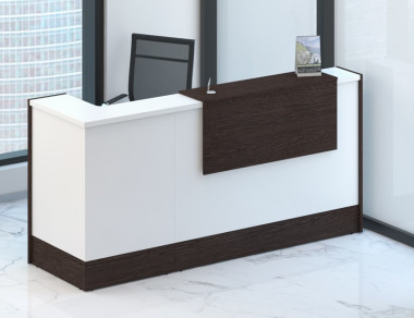 Стойка ресепшн STYLE (Стайл) 2358*758*1156  &mdash; Аэлита