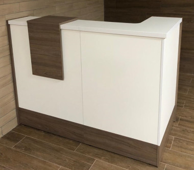 Стойка ресепшн STYLE (Стайл) 1558*758*1156 &mdash; Аэлита