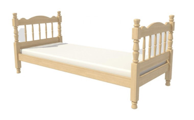 Кровать детская АЛЁНКА из сосны &mdash; Аэлита