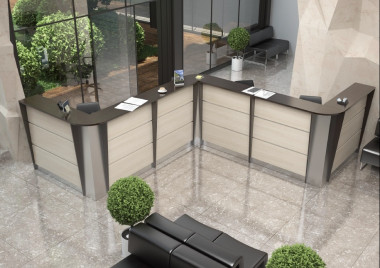 Ресепшен Рапид 3860х2660х1200 — Аэлита