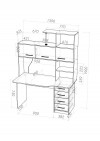 Стол компьютерный СК-16, 1900х1390х690