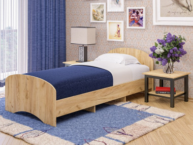 Кровать односпальная  200*90 К-90 — Аэлита