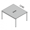 Стол для переговоров (глубина 1240мм)